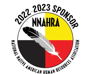 A logo for the national native american human resources association.